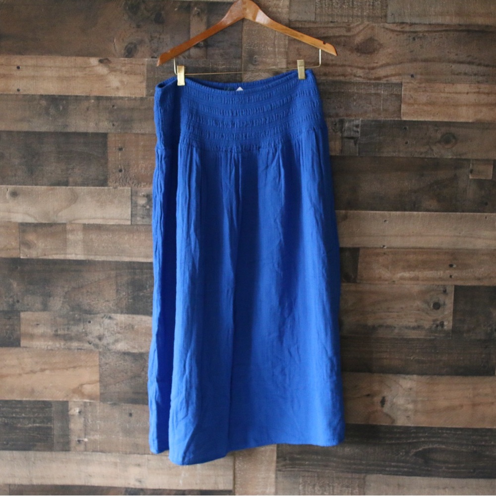 Blue Maxi Skirt NWT